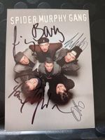 Spider Murphy Band - handsignierte alte Autogrammjarte
