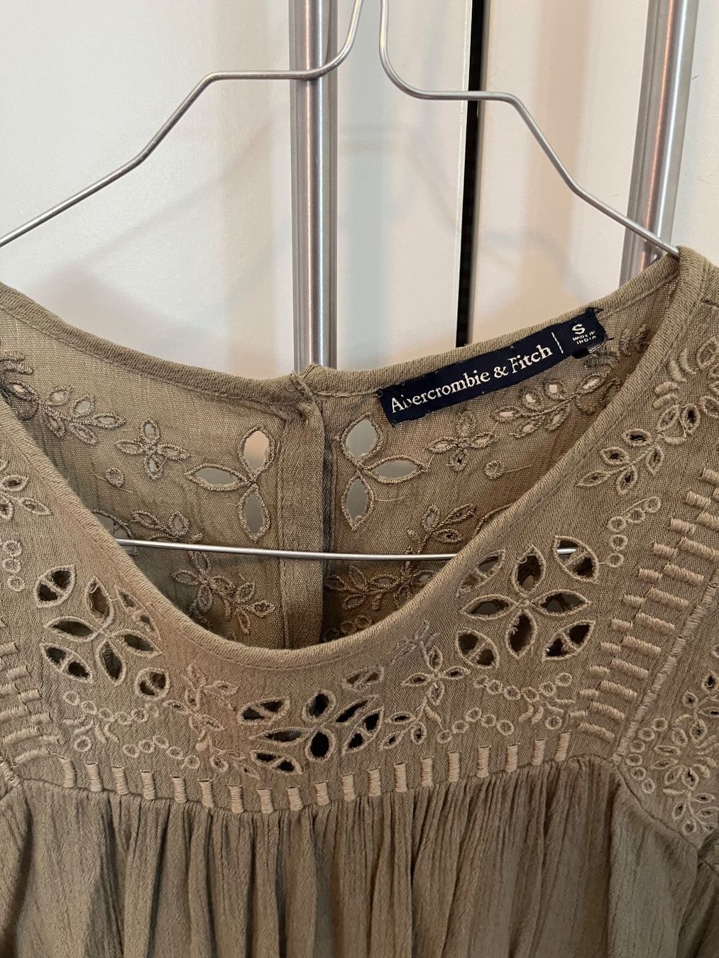 Abercrombie Camicette: Abercrombie & Fitch Bluse grün – Usato da Winterthur venduto da nadwid 2