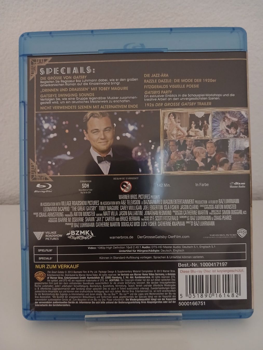 Tutti i DVDs: Der grosse Gatsby – Usato da St. Margrethen SG venduto da SamusAran 1