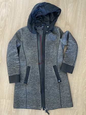 Marc O’Polo Übergangsjacke mit Kapuze, Gr. 36