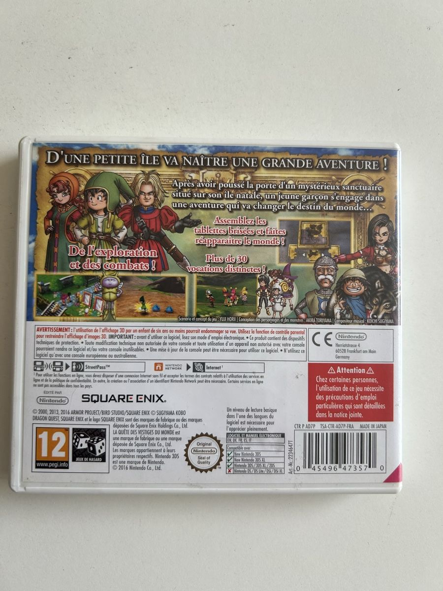 Giochi: Dragon Quest 7 FRA – Usato da Pully venduto da PongDayOne 1