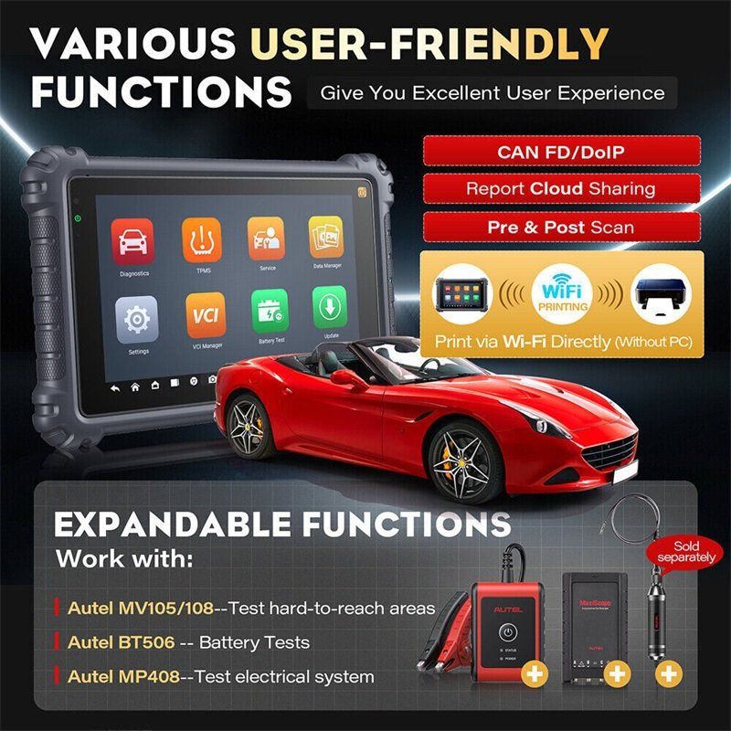 Scanner: Autel MK906 Pro-TS Autodiagnose Scan Tool – Nuovo e nell'imballaggio originale da Malans GR venduto da BUYBEST-Schweiz 5