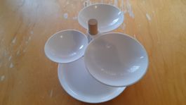 4-stufig Etagerie, Servierständer