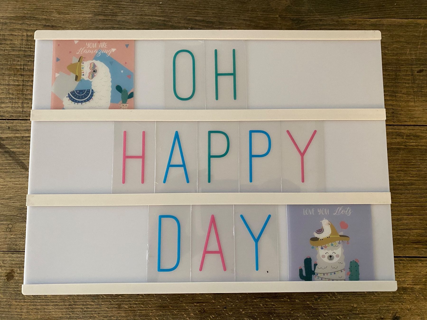 Migros Toutes les décorations: Message Light Box – D'occasion à Winterthur par no_free 1