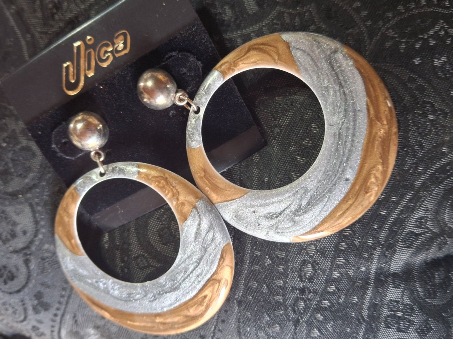 Ohrringe & -stecker: Vintage Ohrstecker gross, Japan – Neu (gemäss Beschreibung) aus Münchenbuchsee von babilibern