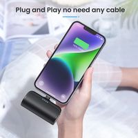 Capsule Chargeur Portable Sans fil iphone 16 pro max/15 plus