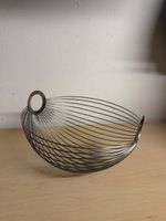 Moderne Design Obstschale/bri, Metall, Drahtkorb, Top Zustan
