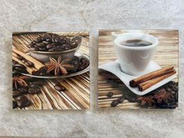Glasbilder 2er Set