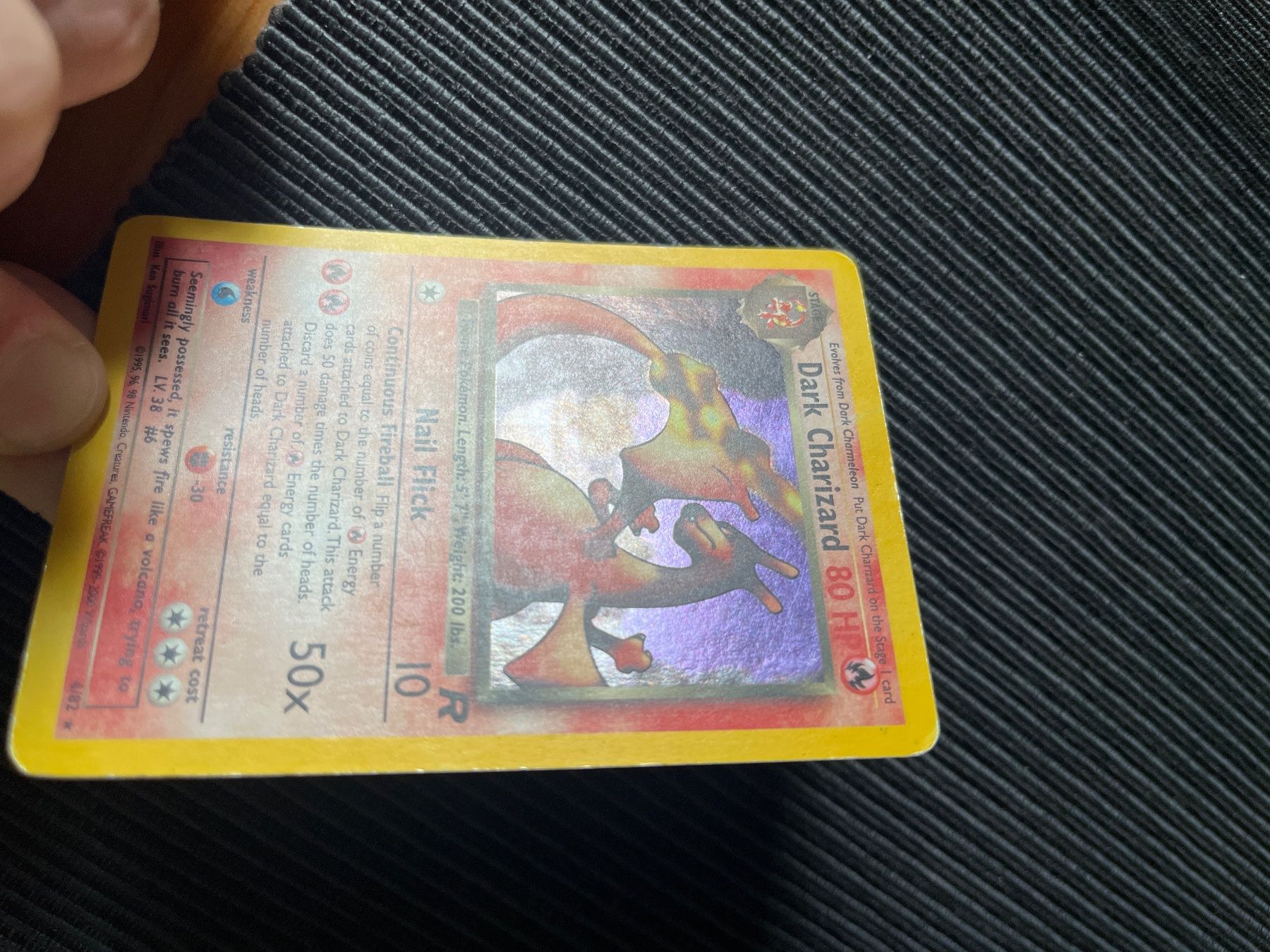 Pokémon Sammelbilder & Trading cards: Pokemon Dark Charizard holo Team Rocket Set englisch – Gebraucht aus Wabern von Collectfun 1