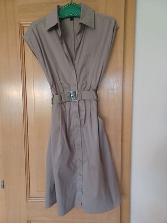 robe esprit taupe, t. 38