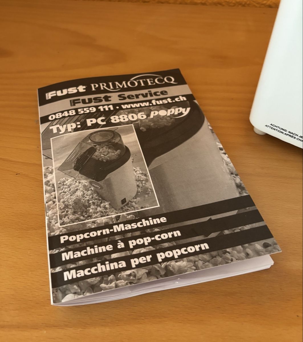 Primotecq Appareils de cuisine: Popcorn-Maschine – D'occasion à Mettmenstetten par Nosybejoggen 1