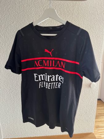 AC Milan Puma Trikot Kjaer 24 schwarz gebraucht