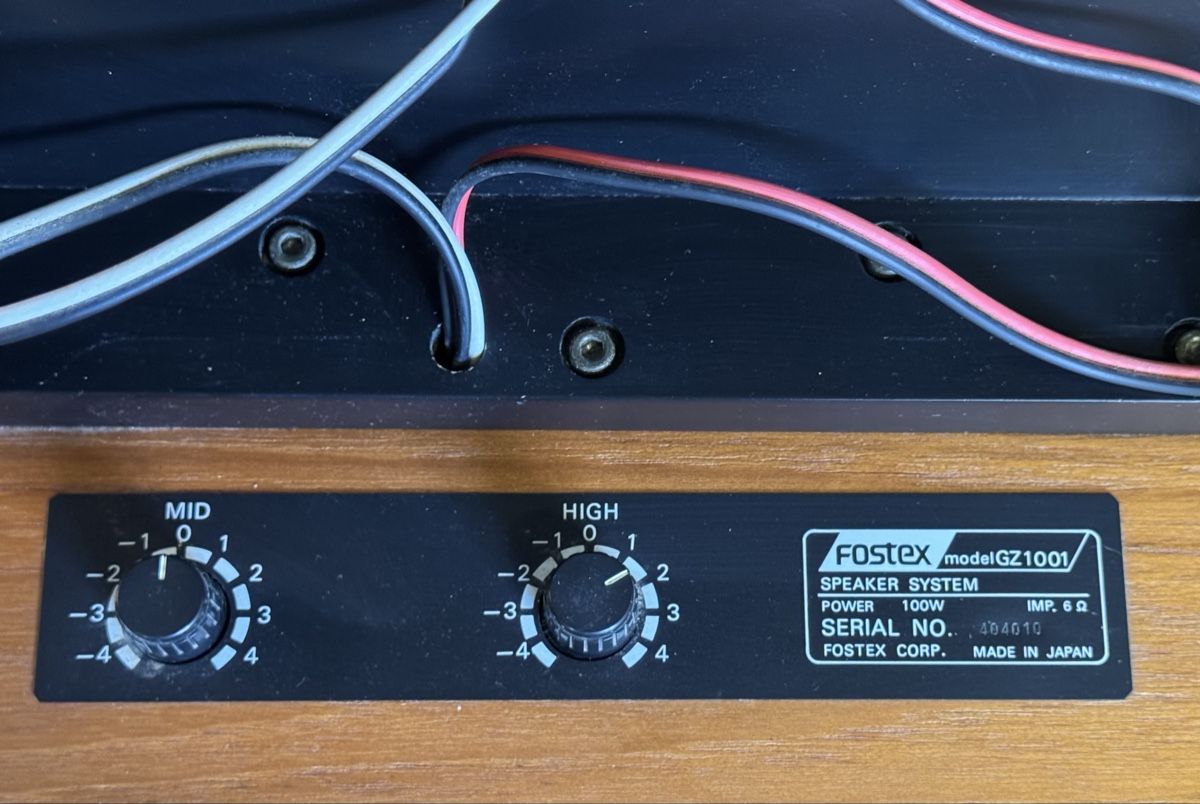 Fostex Lautsprecher: Fostex GZ1001 – Gebraucht aus Ebertswil von audivero 5