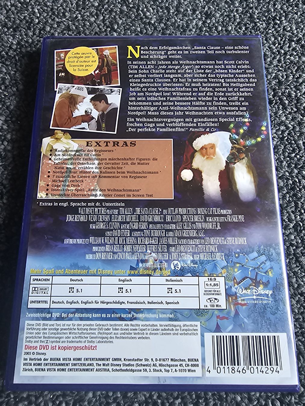 Alle DVDs: Santa Clause 2 (22395) – Gebraucht aus Ruswil von jan_bxl5 1
