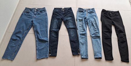 Jeans-Paket: Only, Pull&Bear, Vermo Moda Gr. 26 / 34 / XS