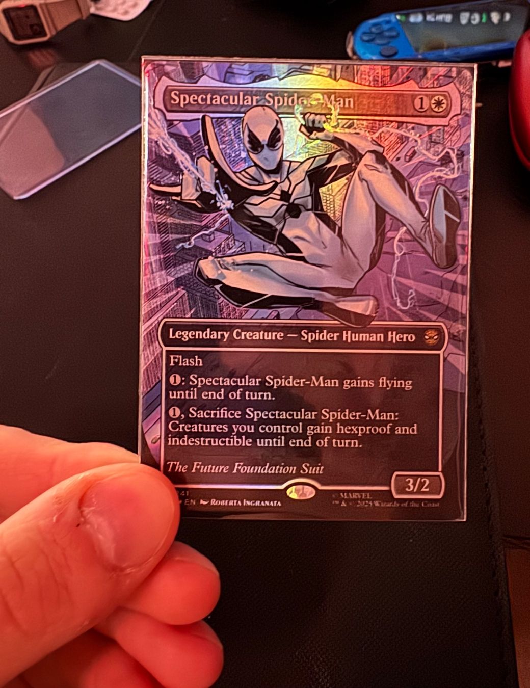 Magic The Gathering Carte collezionabili: Magic the Gathering: Foil Spectacular Spider-Man #241 – Nuovo (secondo la descrizione) da Mont-sur-Rolle venduto da ryn_2tlx
