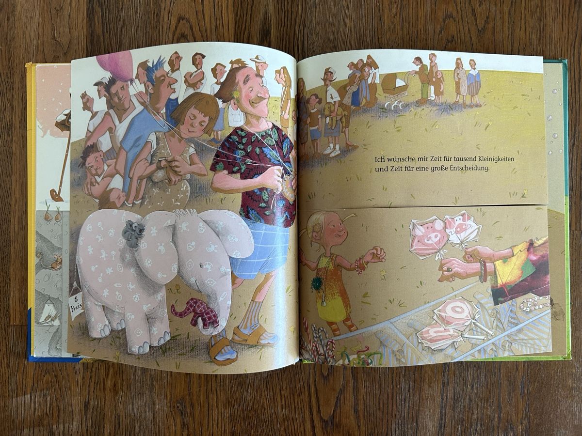 Libri: Kinderbuch: Ich wünsche mir Zeit mit Dir, Anette Bley – Usato da Wolhusen venduto da eve_m6cg 1
