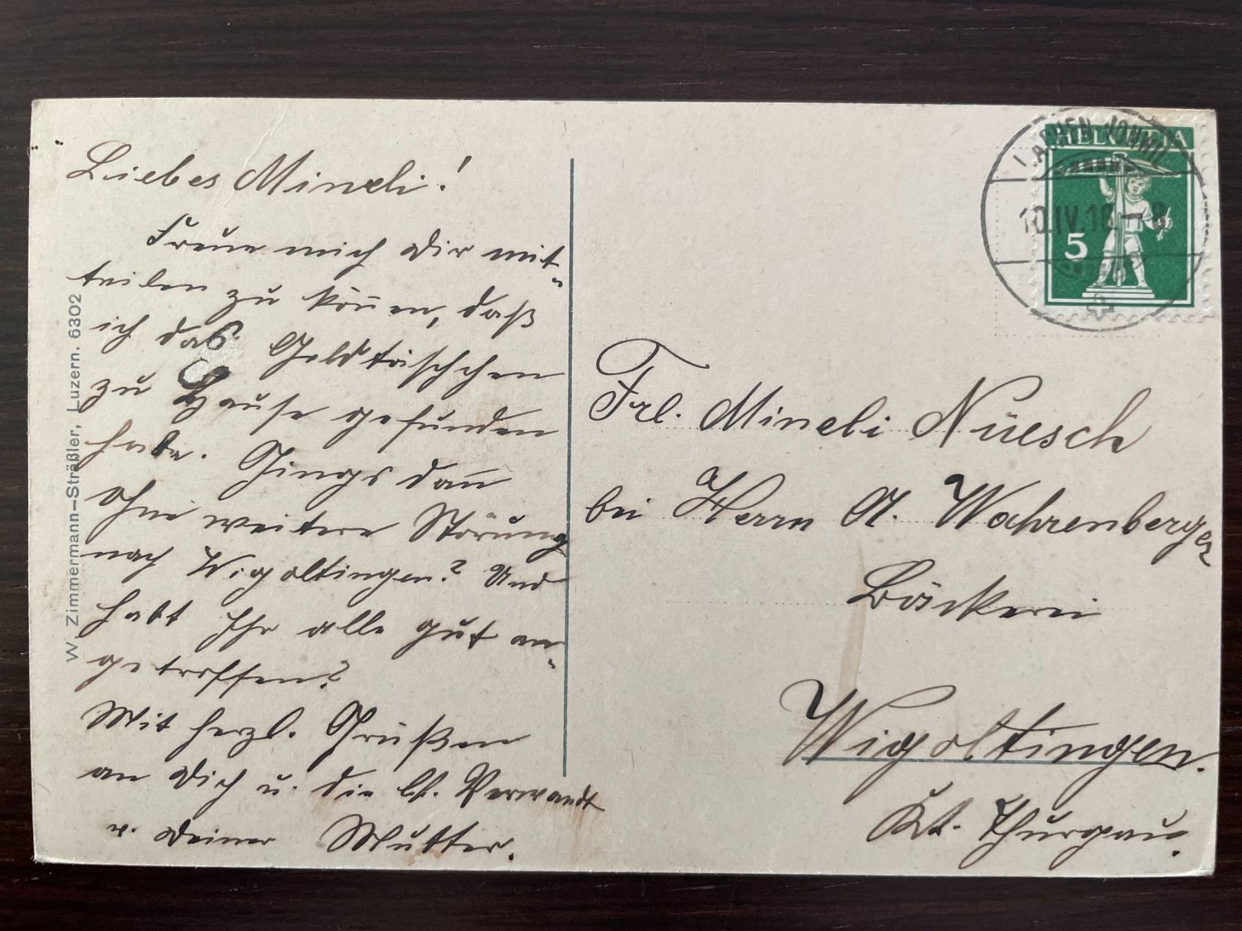 Cartoline postali: ST. GALLEN Post, TRAM / STRASSENBAHN, 4 Ansichtskarten – Usato da Wald ZH venduto da TLILEF 6