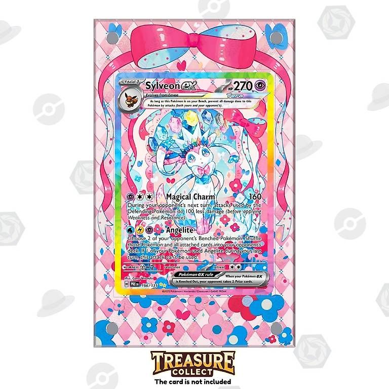 Pokémon Carte collezionabili: Sylveon ex 156/131 - Pokémon Extended Artwork Display Case – Nuovo e nell'imballaggio originale da Canobbio venduto da TreasureCollect