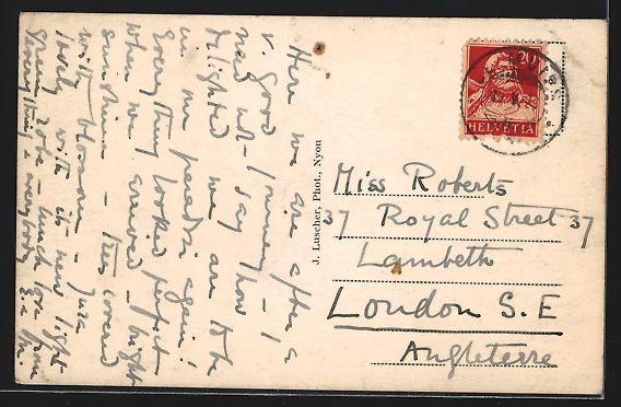Cartoline postali: AK Le Muids s. Nyon, La Grange – Usato da Berlin venduto da bartko-reher 1