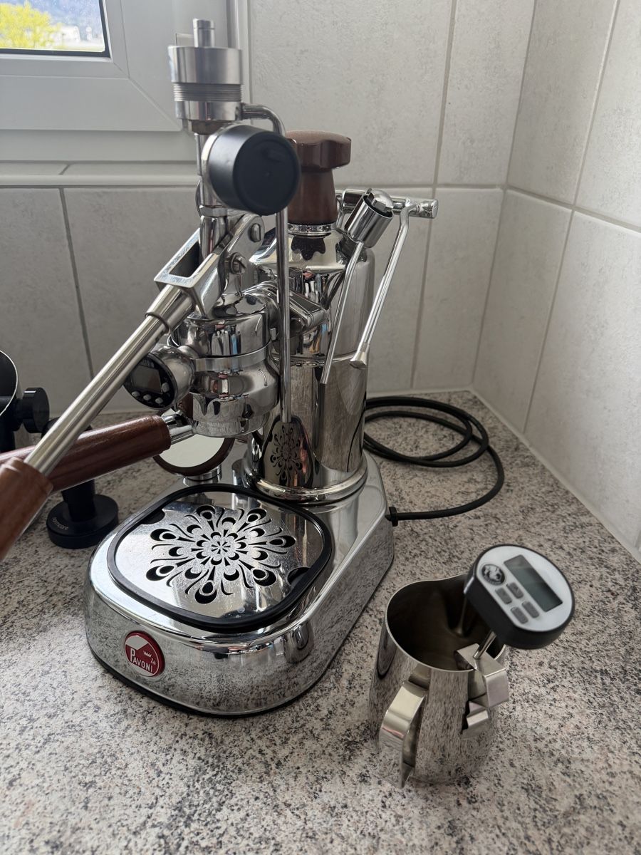 La Pavoni Macchine per caffè & Macchine per espresso: La Pavoni mit Drucksensor + viel Zubehör – Usato da Thun venduto da Nath 2