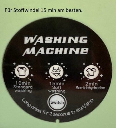Lavatrici: Waschmaschine zusammen legbar – Nuovo e nell'imballaggio originale da Matt venduto da Stoffwindel 3