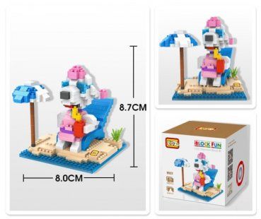 Nanoblock Kit di costruzioni: 9527 Loz - Snoopy – Nuovo e nell'imballaggio originale da Hochdorf venduto da ruest-online