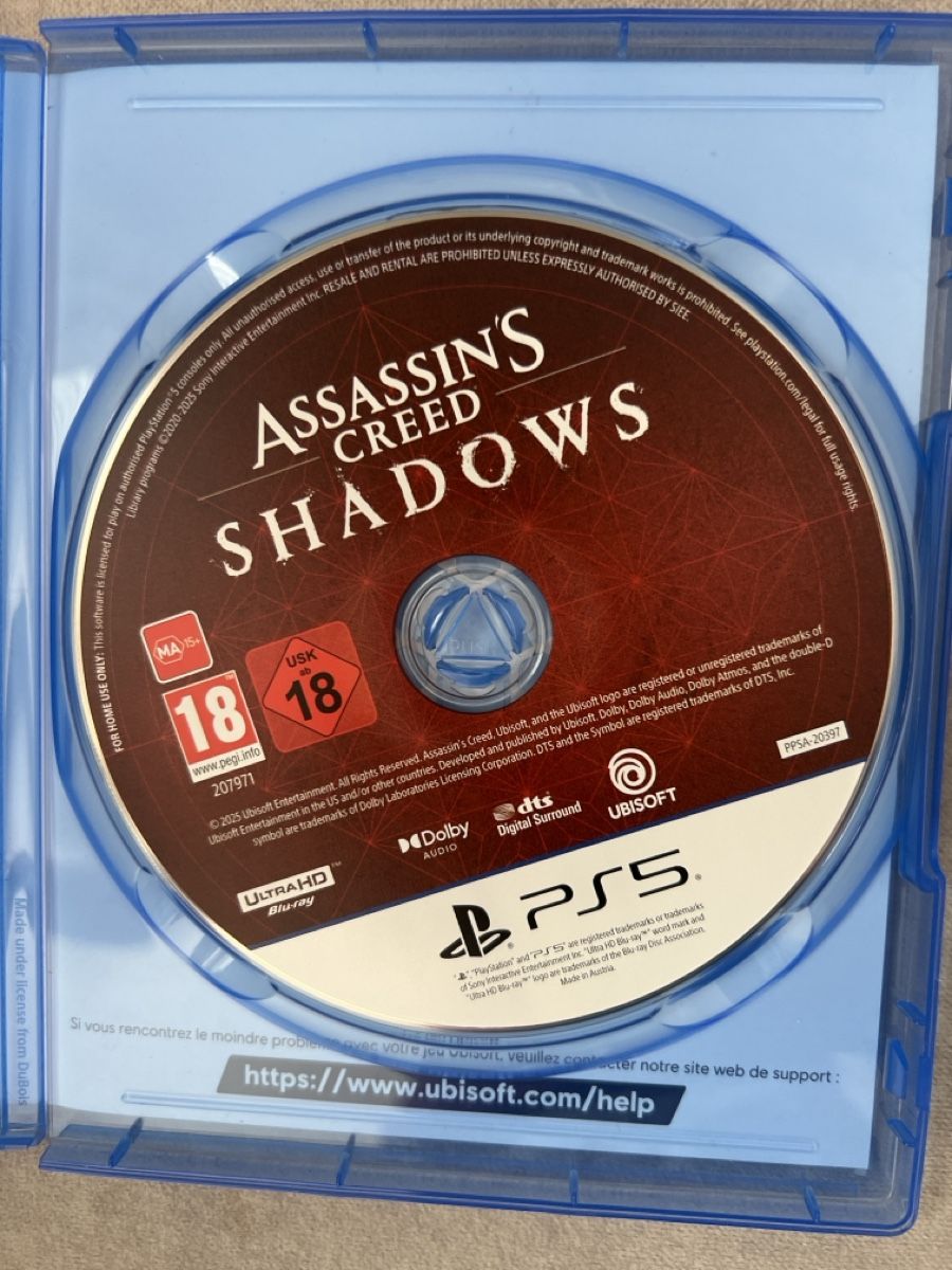 Spiele: Assassin's Creed Shadows PS5 Spiel – Gebraucht aus Buchs ZH von dani_realmadrid 1