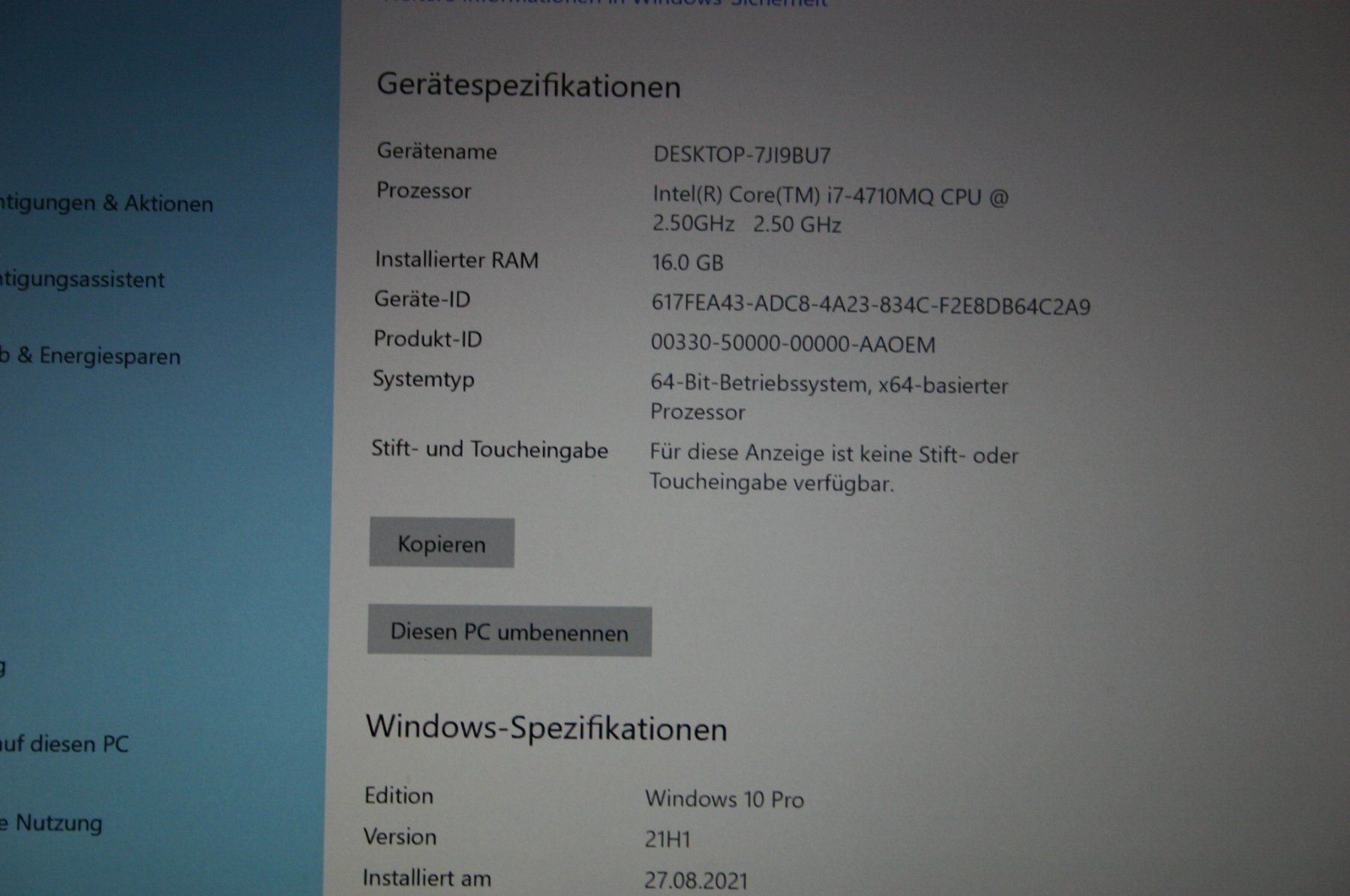 Hewlett Packard Notebooks: HP ZBOOK 15 mit SSD, HD und Windows 11 – Gebraucht aus Stettlen von Bigjm 6