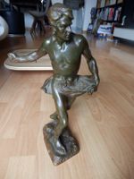 Bronzebüste "FAC ET SPERA" von Henrie Gauquie...3 kg...33cm