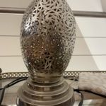Lampade: Wunderschöne Lampe silber aus Marokko – Nuovo e nell'imballaggio originale da Hochdorf venduto da jayayoga 1