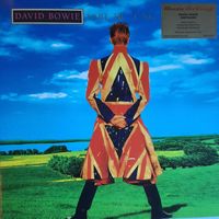 Blue Vinyl LP - David Bowie - Earthling - 2013 - Num NM