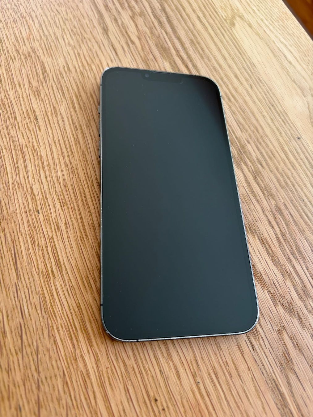 Apple Handys / Smartphones: Iphone 13 Pro Max 256 GB, Graphit, inkl. 2 Apple - Hüllen – Gebraucht aus Wil SG von Klicks 3