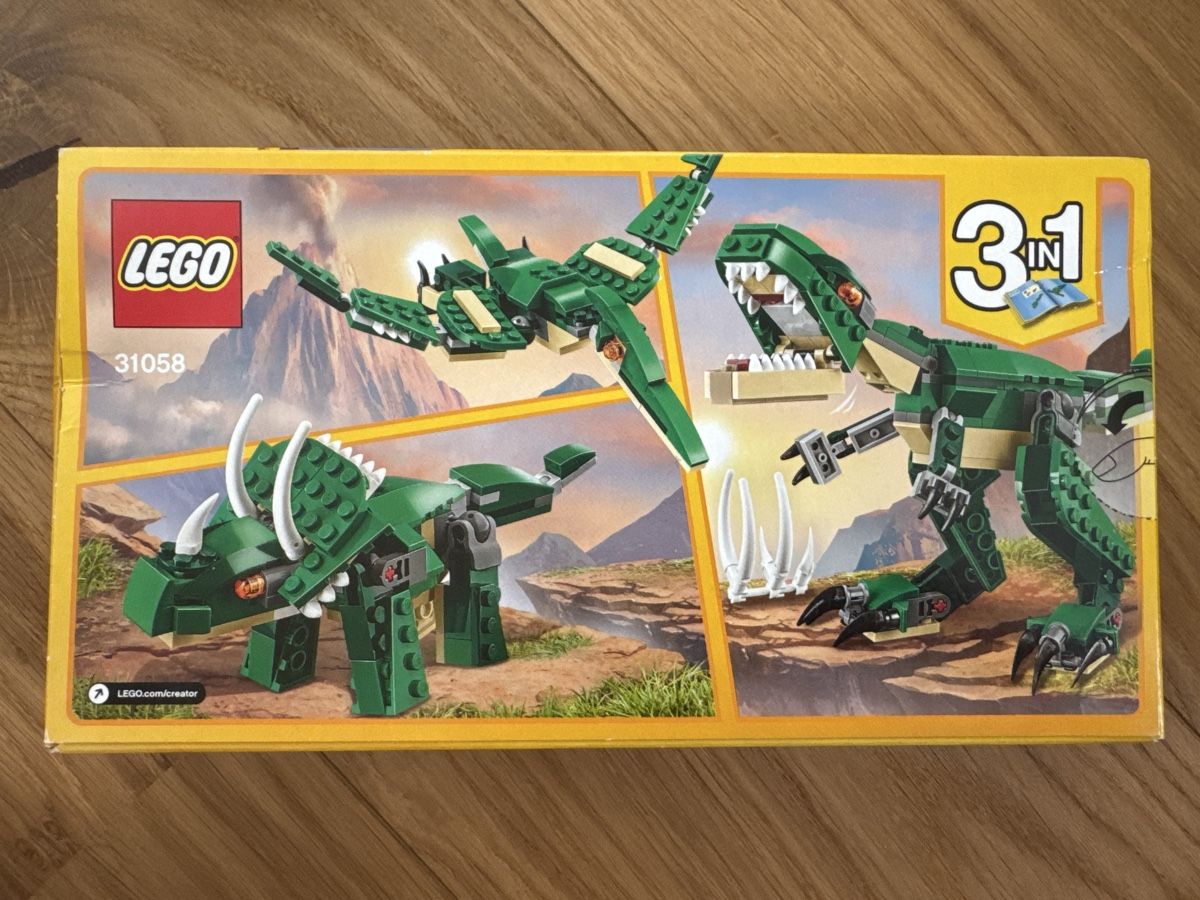 Lego Kit di costruzioni: LEGO Creator 31058 Dinosaurier neu – Nuovo e nell'imballaggio originale da Raron venduto da cathy123 1