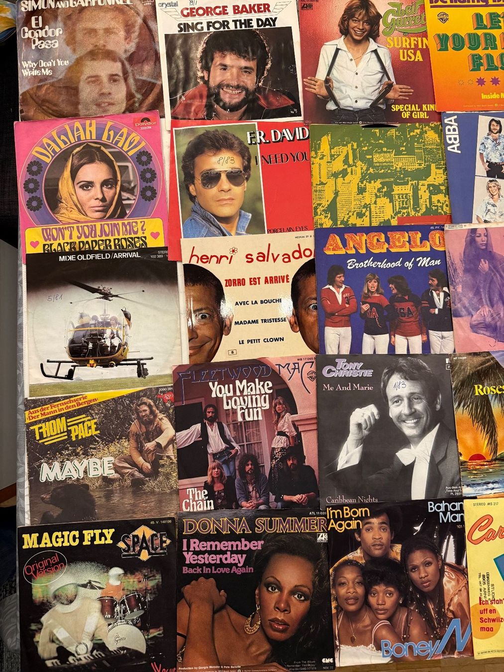 Dischi in vinile: 35 Singles Pop / Vintage 4 – Usato da Zürich venduto da fehlton 1