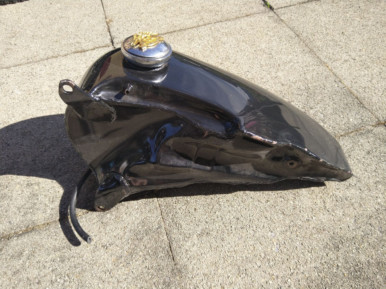 Harley-Davidson Accessori per altri veicoli: Harley Davidson Benzintank, zur Dekozwecke – Difettoso da Horw venduto da Human78 1