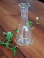 tolle antike 3DL Glas-Wein Karaffe von 1933 vintage