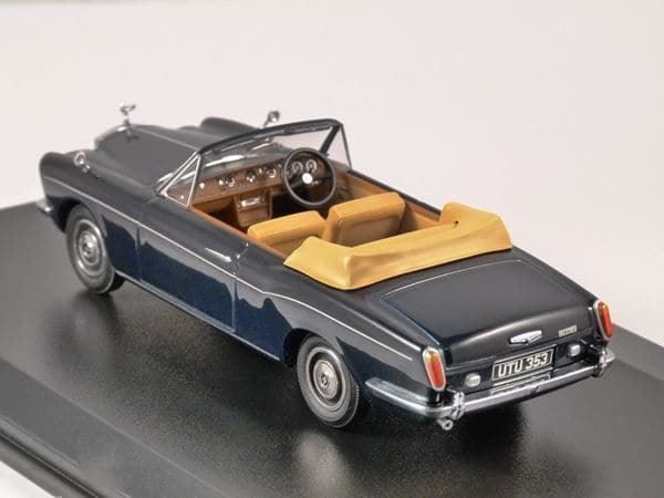 Rolls Royce Modellini d'auto: Rolls Royce Corniche Convertible I 1971-1987 RHD dunkelblau – Nuovo e nell'imballaggio originale da Gerlafingen venduto da espero88 2