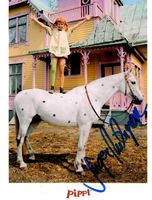 Inger NILSSON (Pippi Langstrumpf) AUTOGRAMM