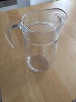 Glaskaraffe, Wasserkrug, Krug Saftkrug, 1,5 L