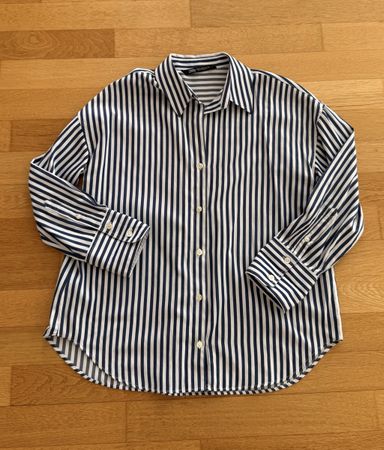 Zara gestreifte Bluse xs