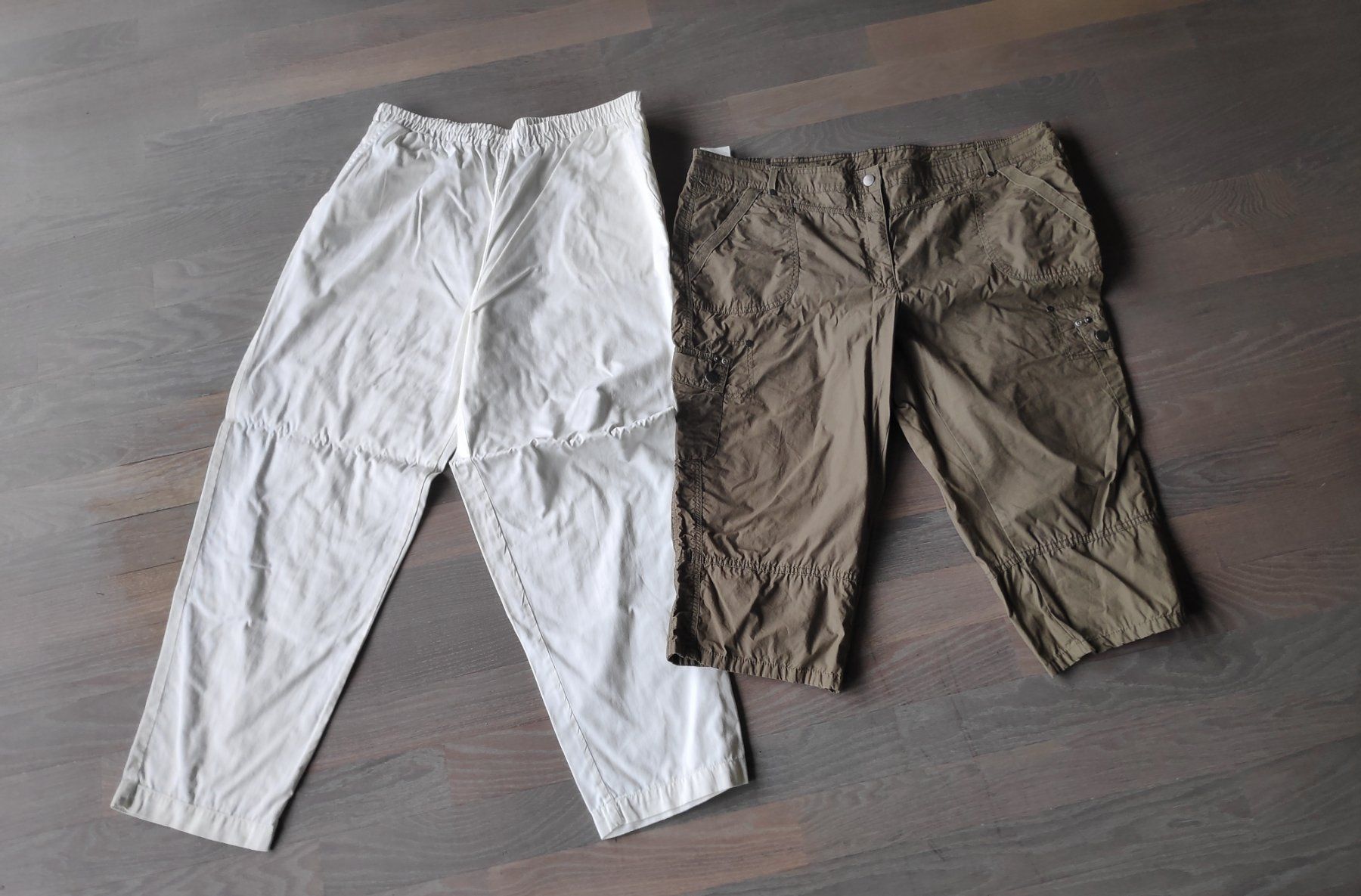 Pantaloni: 2 Hosen Komfortbund, Gr. 48 – Usato da Illnau venduto da Bab58blau
