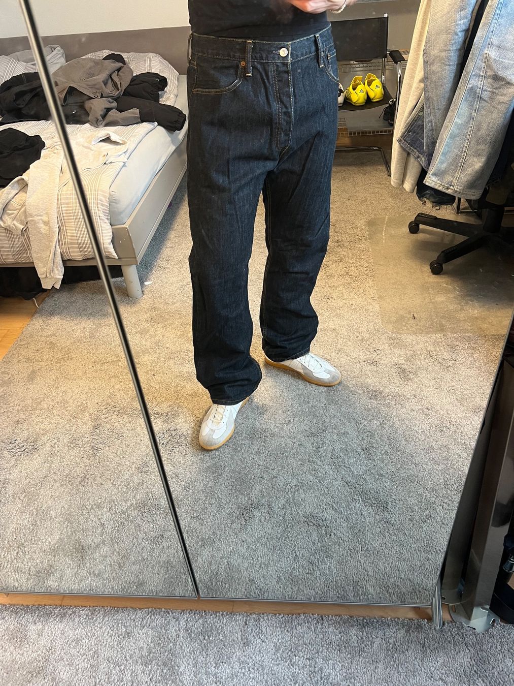 Levi's Jeans: Levis 501 Raw denim – Usato da Niederlenz venduto da Nicolas37 1