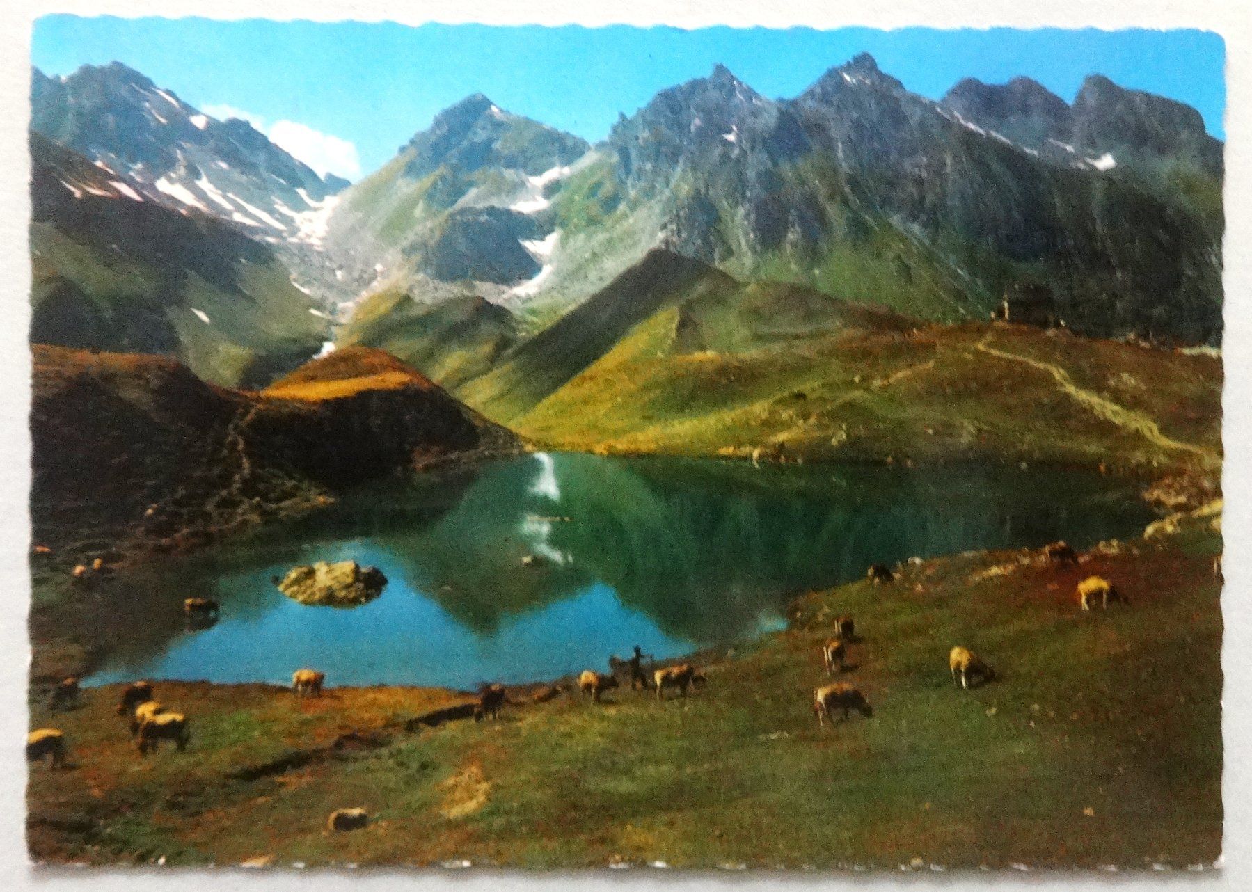Cartoline postali: Pizolhütte 2228 m ü.M., Wangsersee – Usato da Fétigny venduto da Billy2miny