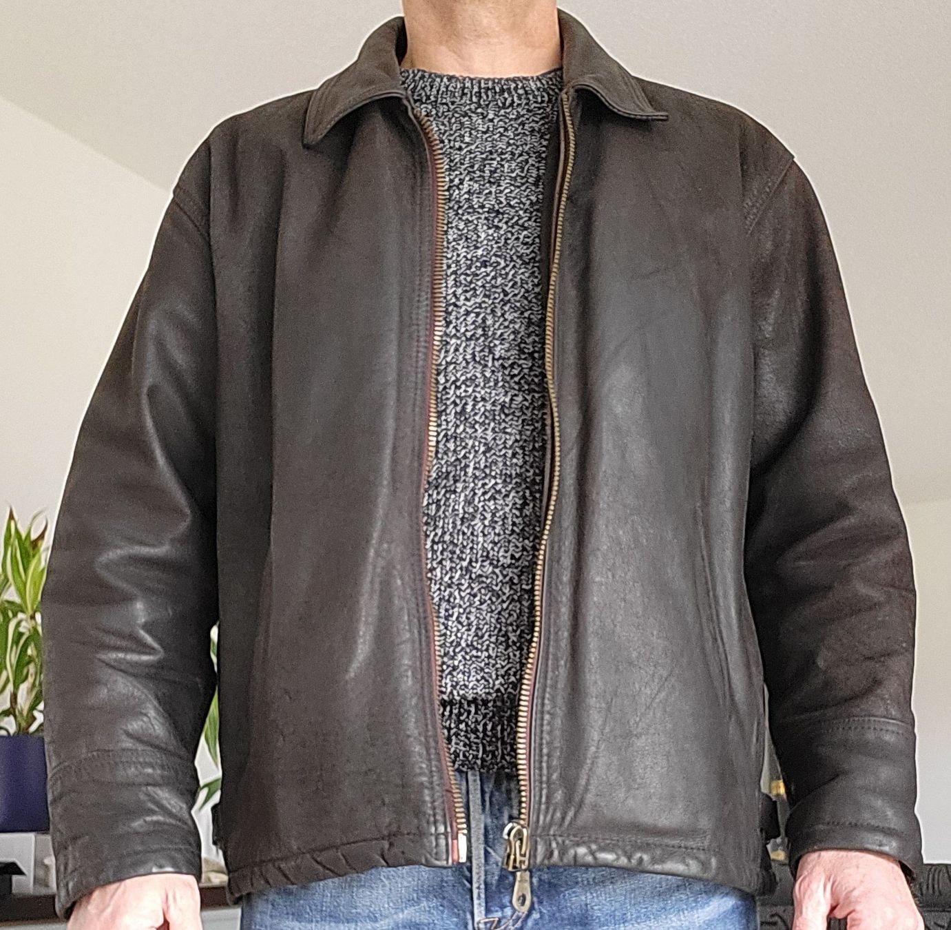 Giacche: hochwertige Lederjacke Gr M – Usato da Weinfelden venduto da Zebi22