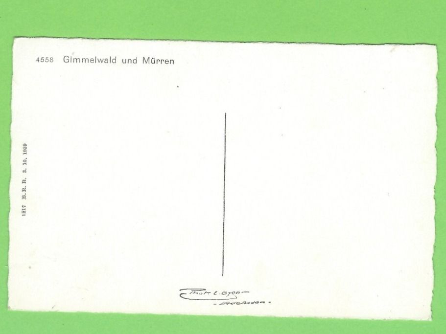 Cartoline postali: Gimmelwald und Mürren – Nuovo (secondo la descrizione) da Zürich venduto da t24_de 1