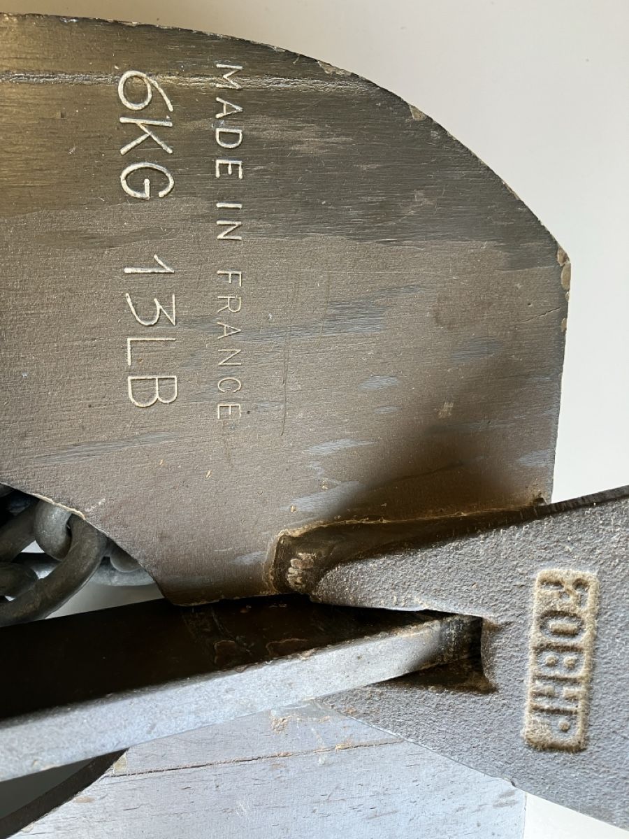 Ancore: Anker 6 Kg mit Kettenvorlauf – Usato da Jona venduto da Napoleon07 1