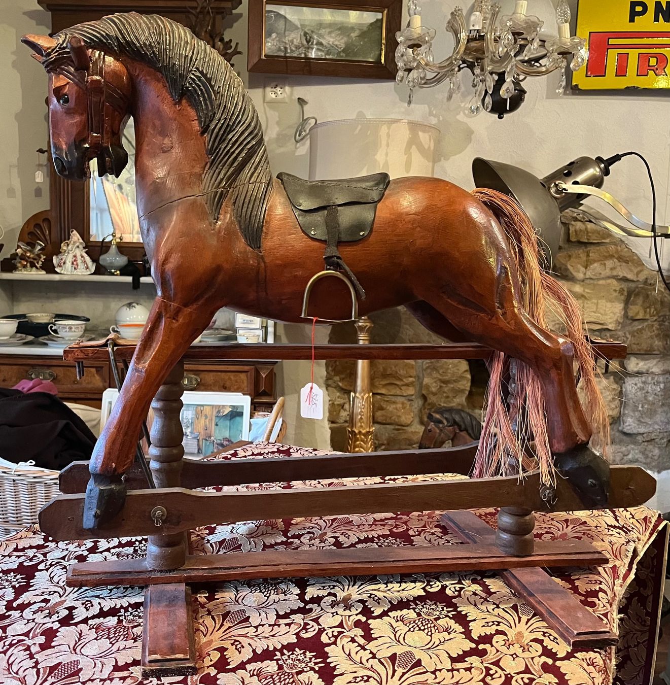 Altre altalene da giardino: Schaukel / Wipp - Pferd. – Usato da Siblingen venduto da rantiques