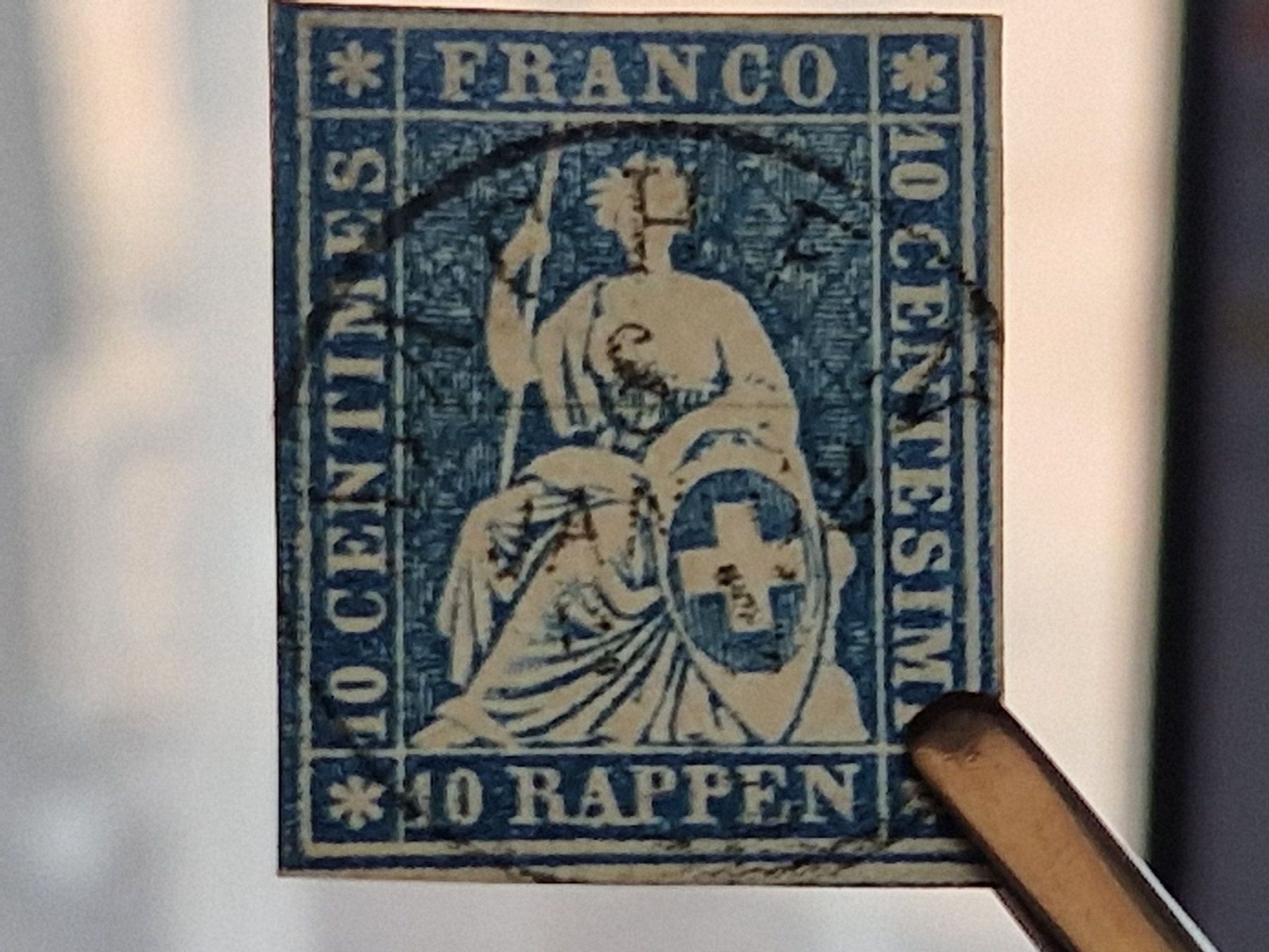 Tutti i francobolli: Strubel 23G, LACHEN, ab 1.- – Usato da Burgdorf venduto da Glossy01 4