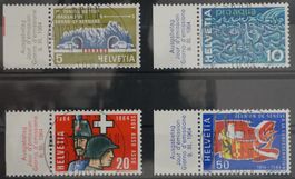 CH - Werbemarken - Zst. Nr. 406-409 - ET Vollstempel
